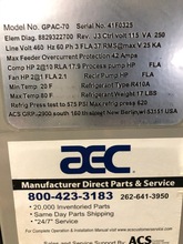 2011 AEC GPAC-70 Chillers | Aqua Poly Equipment Company (5)