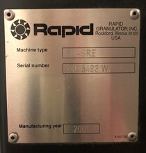 2001 RAPID 611-SRE Granulators | Aqua Poly Equipment Company (6)