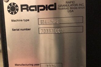 2005 RAPID 614-SRE Granulators | Aqua Poly Equipment Company (6)